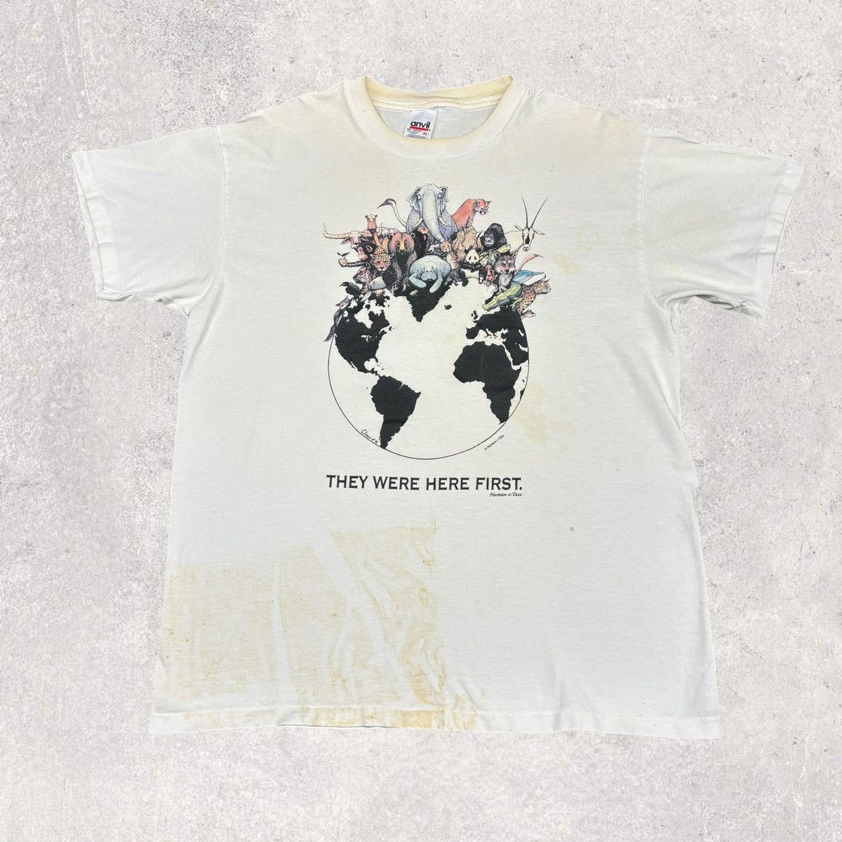 Vintage Vintage Animals Tshirt Size US XL / EU 56 / 4 - 1 Thumbnail