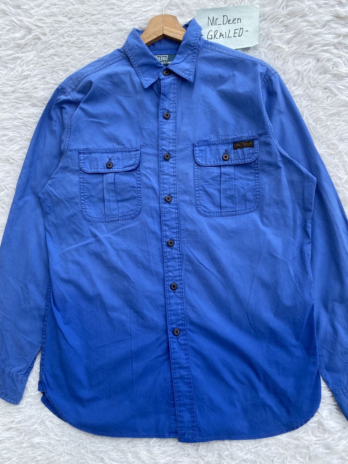 Polo Ralph Lauren Rare Polo by Ralph Lauren Buttons Up Shirt Size US M / EU 48-50 / 2 - 6 Thumbnail
