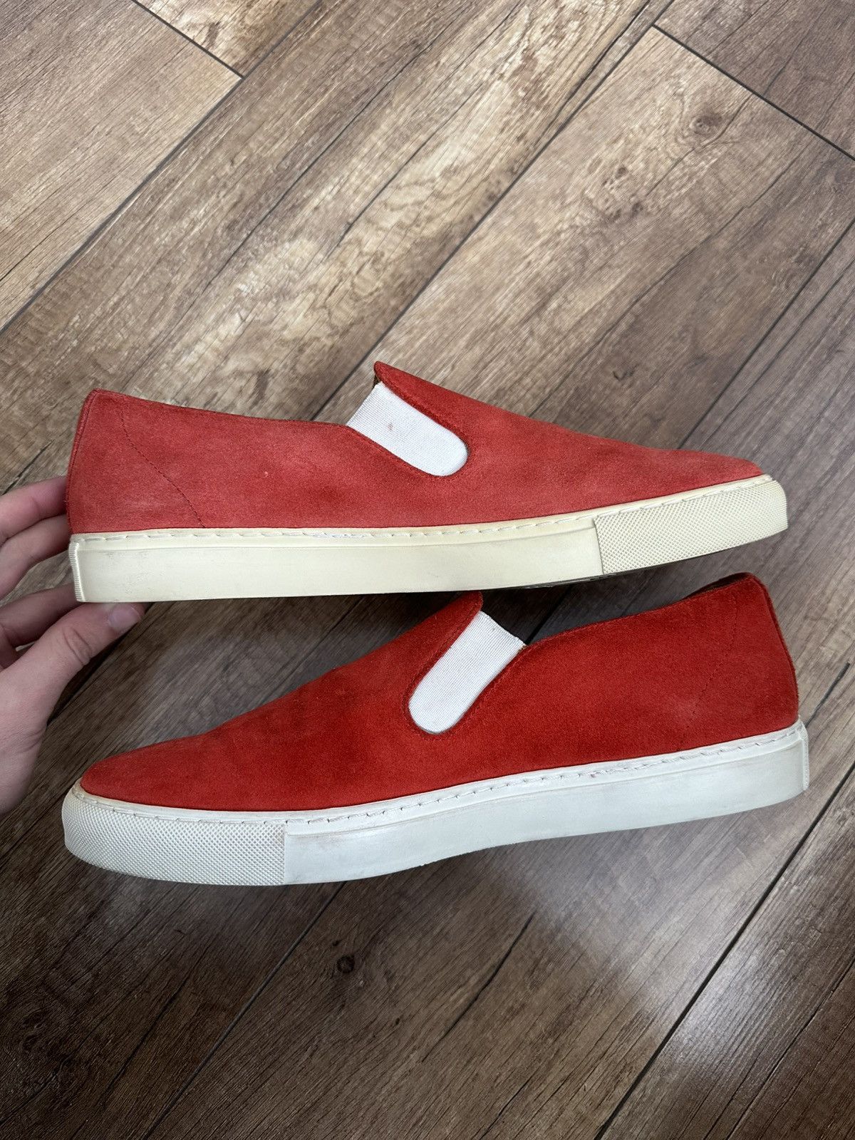 Comme des Garcons SHIRT Comme Des Garcons SHIRT Slip On Suede Shoes Size US 11 / EU 44 - 7 Thumbnail