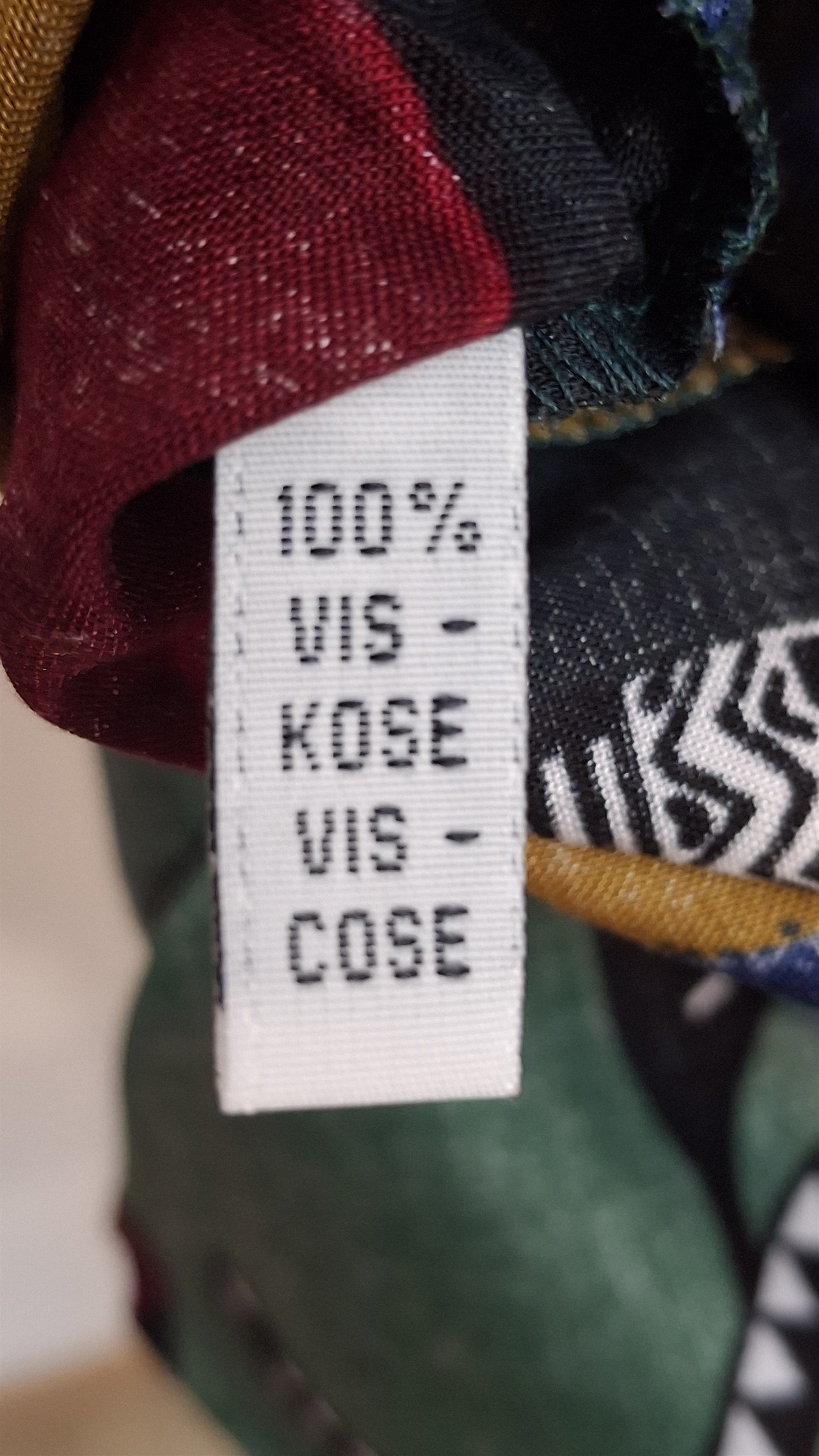 Vintage Vintage Camargue Viscose Pattern Shirt Size M NOS Size 38S - 10 Thumbnail