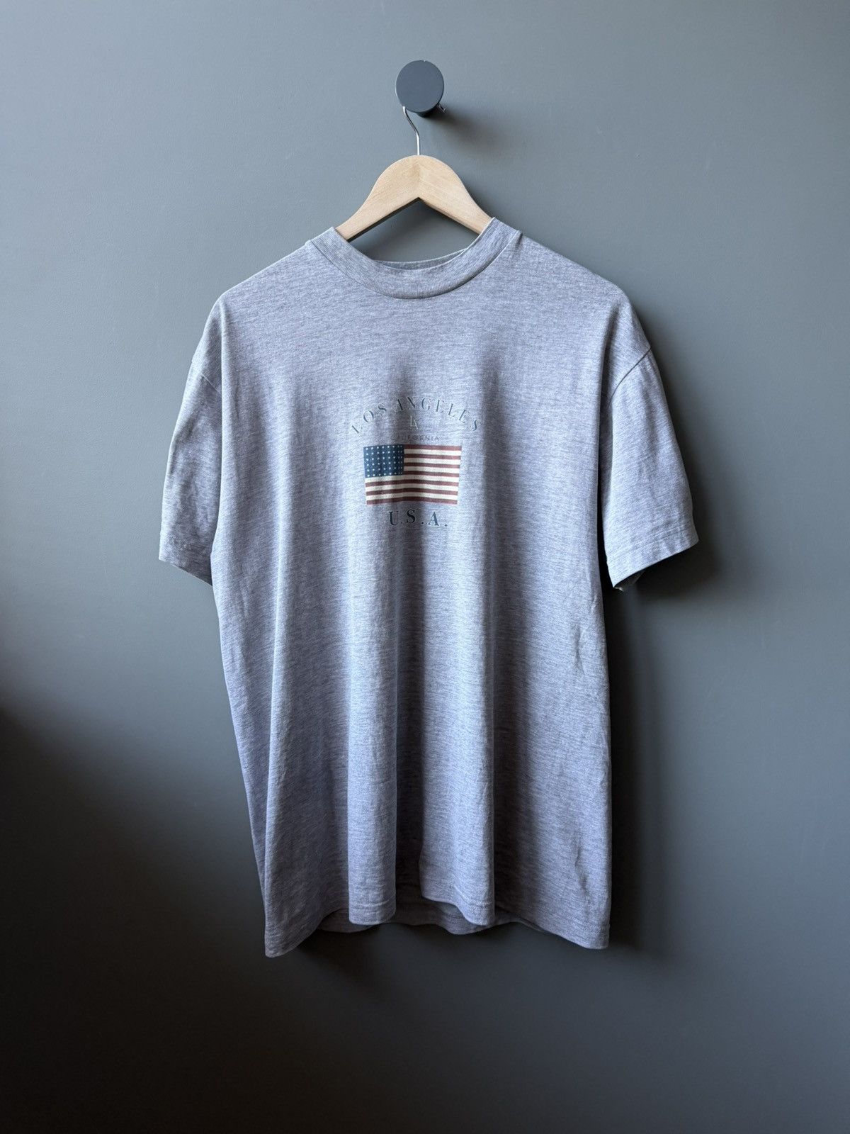Fruit Of The Loom Los Angeles California USA Flag Tee Size US L / EU 52-54 / 3 - 1 Thumbnail