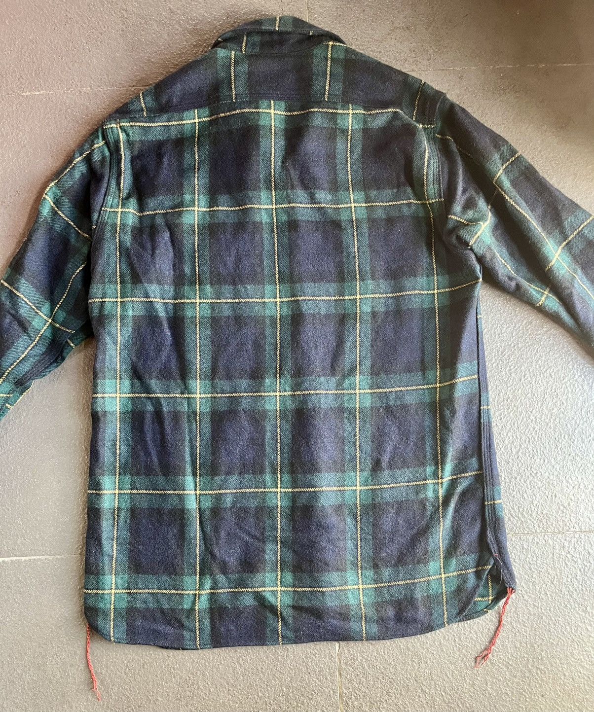 Sugar Cane Sugar Cane Wool Shirt B/D Checkered Flannel Tartan Japanese Size US L / EU 52-54 / 3 - 7 Thumbnail