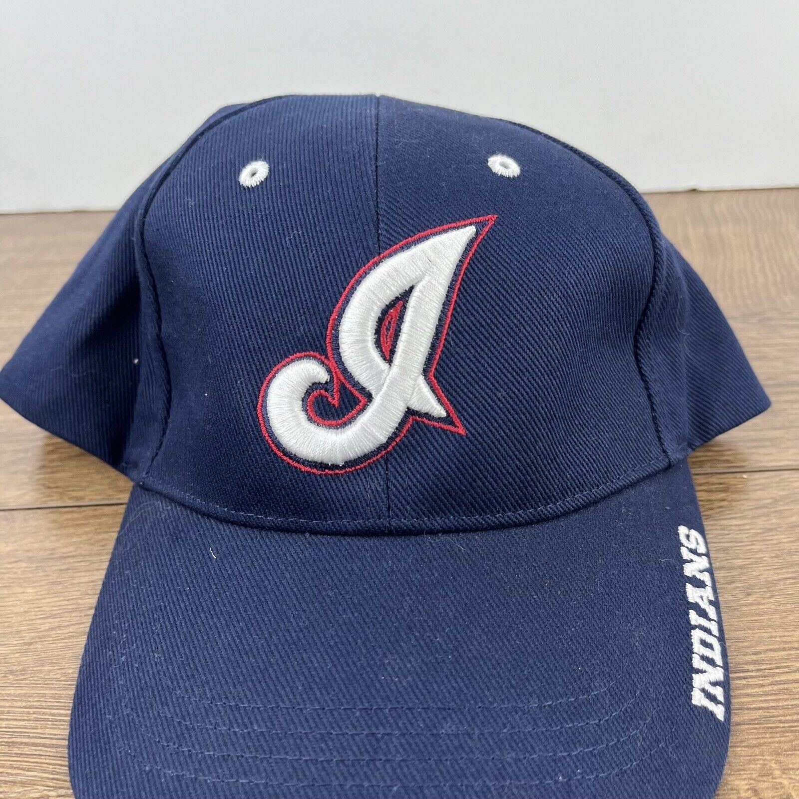 Other Cleveland Indians MLB Hat Indians Blue Adjustable Hat Blue A Size ONE SIZE - 7 Thumbnail