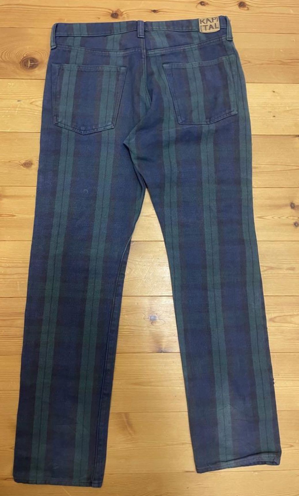 Kapital Kapital Tartan Check Studded Pants Size US 32 / EU 48 - 2 Thumbnail