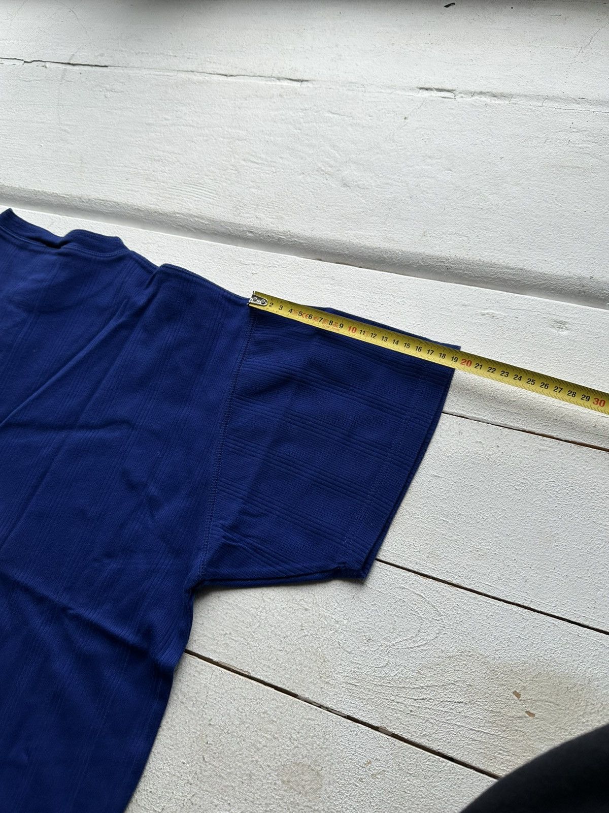 Planet Hollywood × Vintage VNTG🚨 90s Planet Hollywood tee shirt blue usa y2k button Size US M / EU 48-50 / 2 - 10 Thumbnail