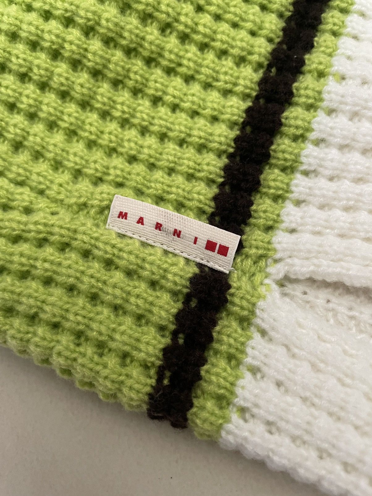 Marni × Uniqlo Marni Uniqlo Set Balaclava & Vest Popcorn Knit Sweater Size US M / EU 48-50 / 2 - 5 Thumbnail