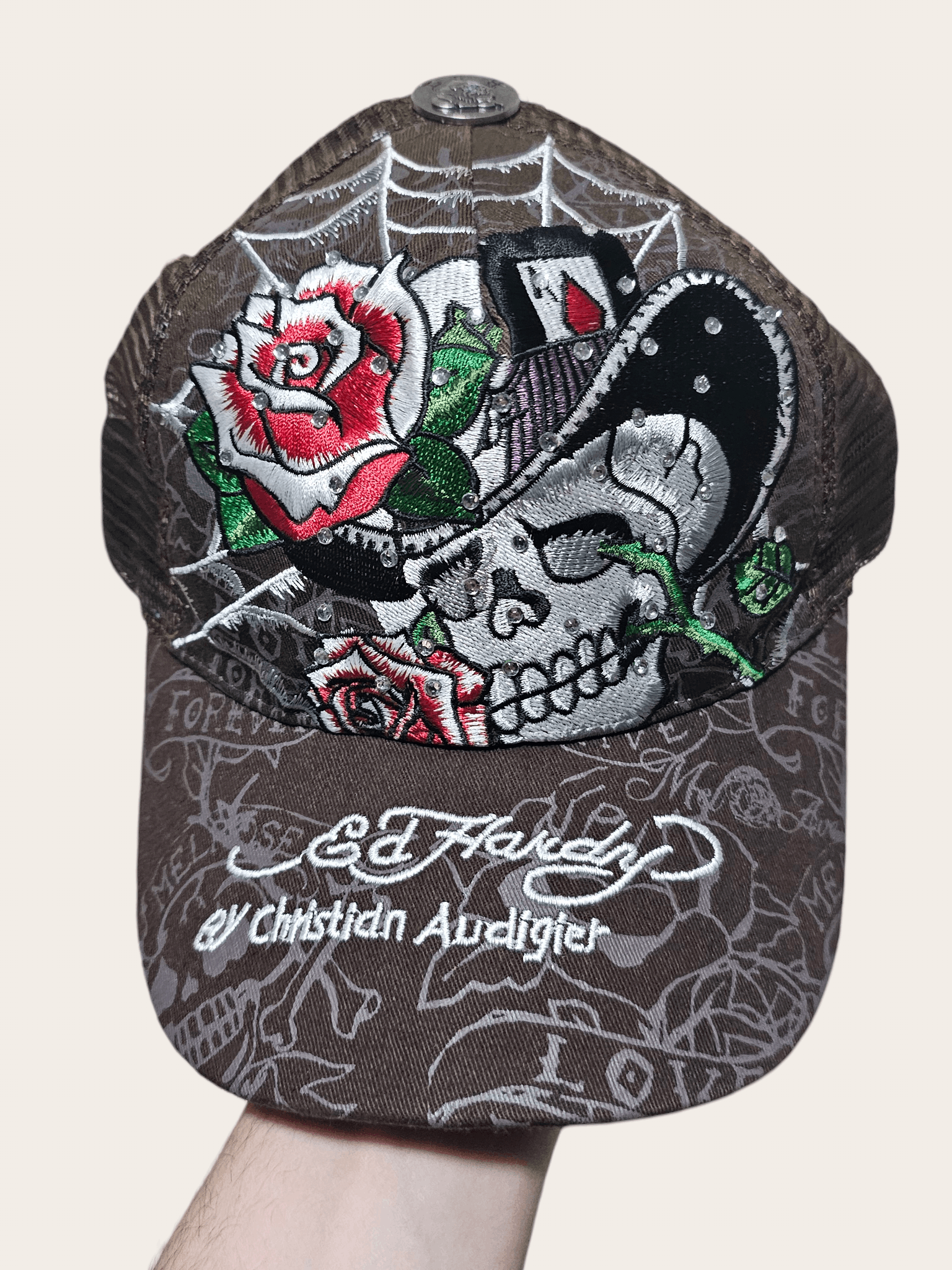 Ed Hardy Ed Hardy Christian Audiger y2k Hat Size ONE SIZE - 2 Thumbnail