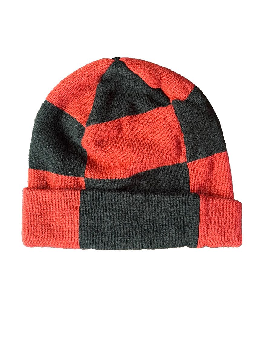 Supreme SUPREME RED CHECKERBOAD BEANIE Size ONE SIZE - 2 Thumbnail