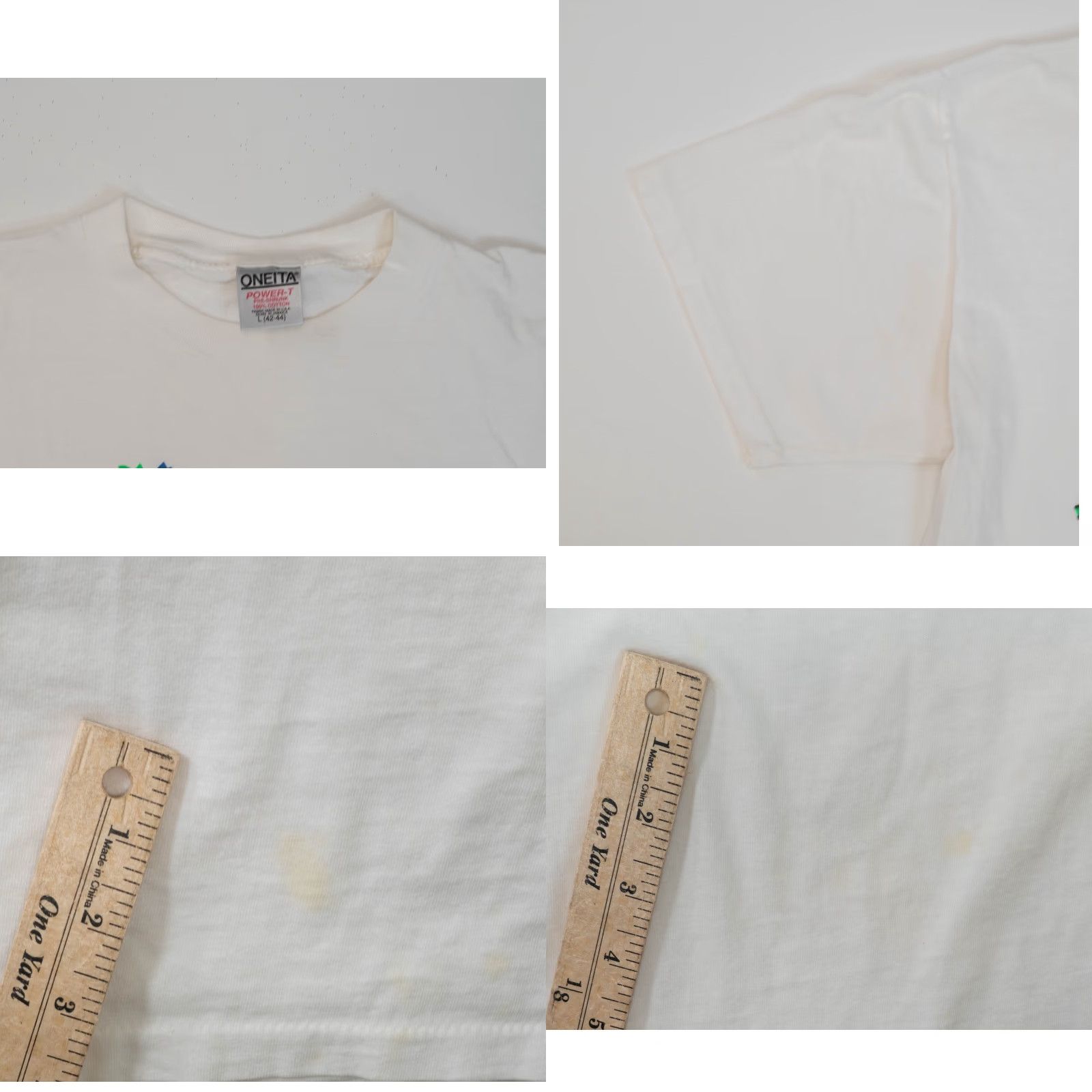 Vintage VINTAGE SUNKIST T-Shirt Men L 90s Single Stitch Promo Snack White Short Sleeve Crew Neck 80s 90s USA Logo Nike Shirt Size US L / EU 52-54 / 3 - 9 Thumbnail