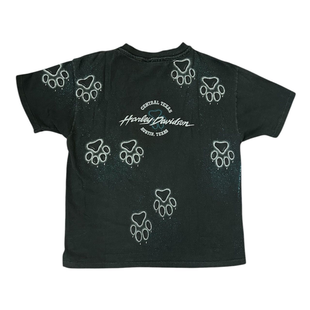 Harley Davidson × Vintage Vintage Harley Davidson Black T-Shirt Size US L / EU 52-54 / 3 - 2 Thumbnail