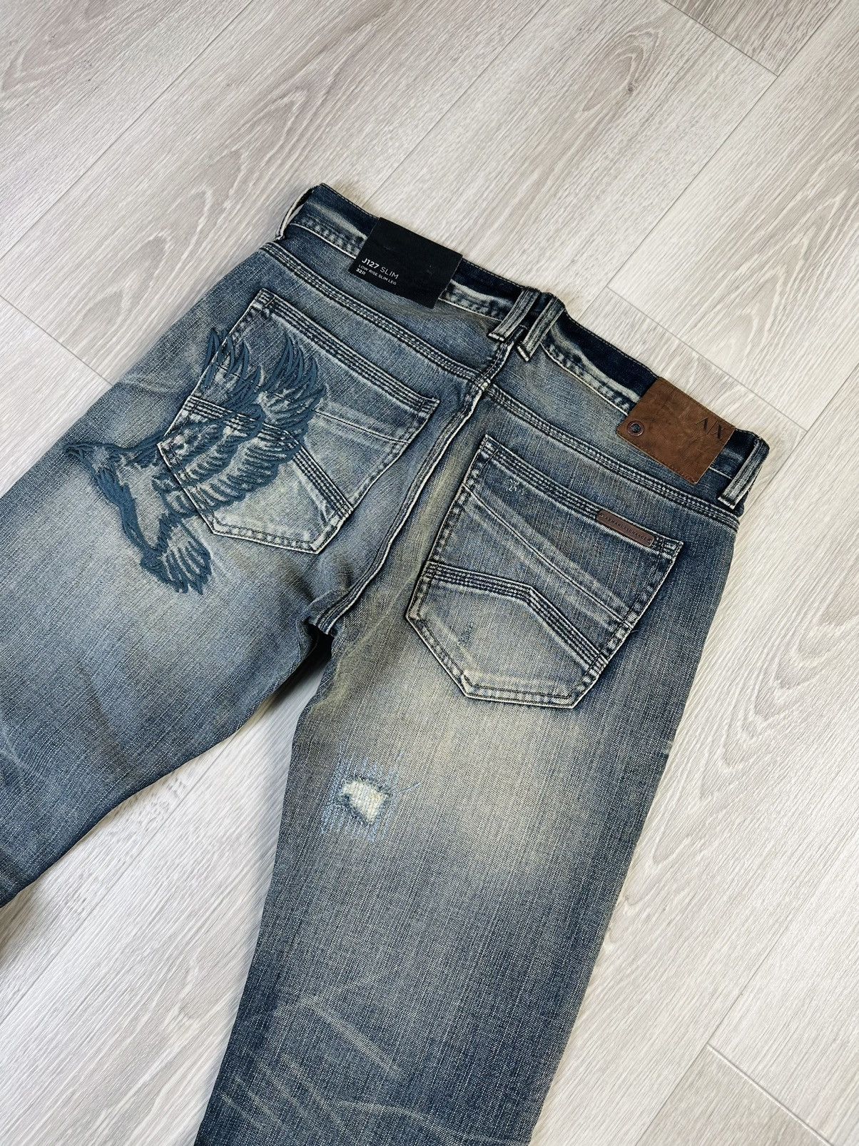 Armani Vintage ARMANI EXCHANGE Denim Jeans Rare Size US 32 / EU 48 - 8 Thumbnail