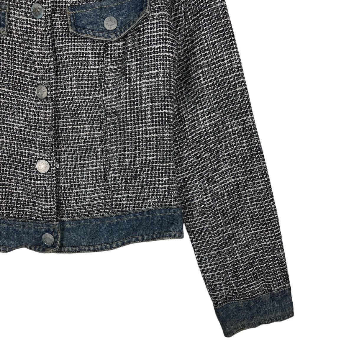 Japanese Brand 🔥Rare Cropped Denim Jacket Biker Wear IP IP Japan Made Size US M / EU 48-50 / 2 - 5 Thumbnail