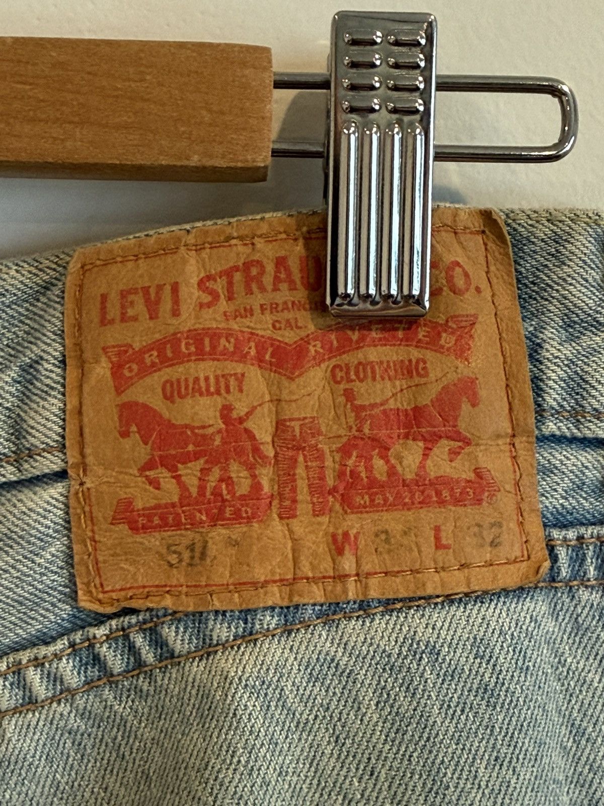 Levi's Vintage Levis 514 Size US 34 / EU 50 - 3 Thumbnail
