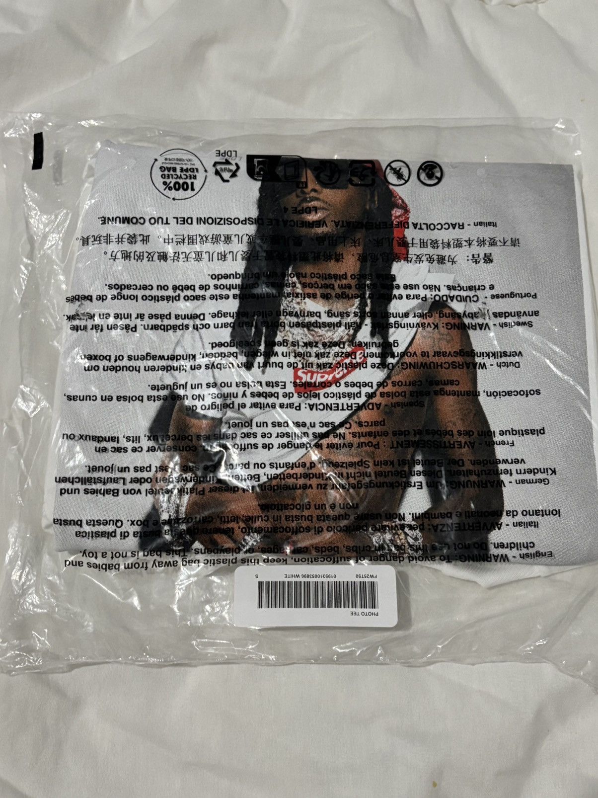 Supreme Playboi Carti Tee Size US S / EU 44-46 / 1 - 2 Thumbnail