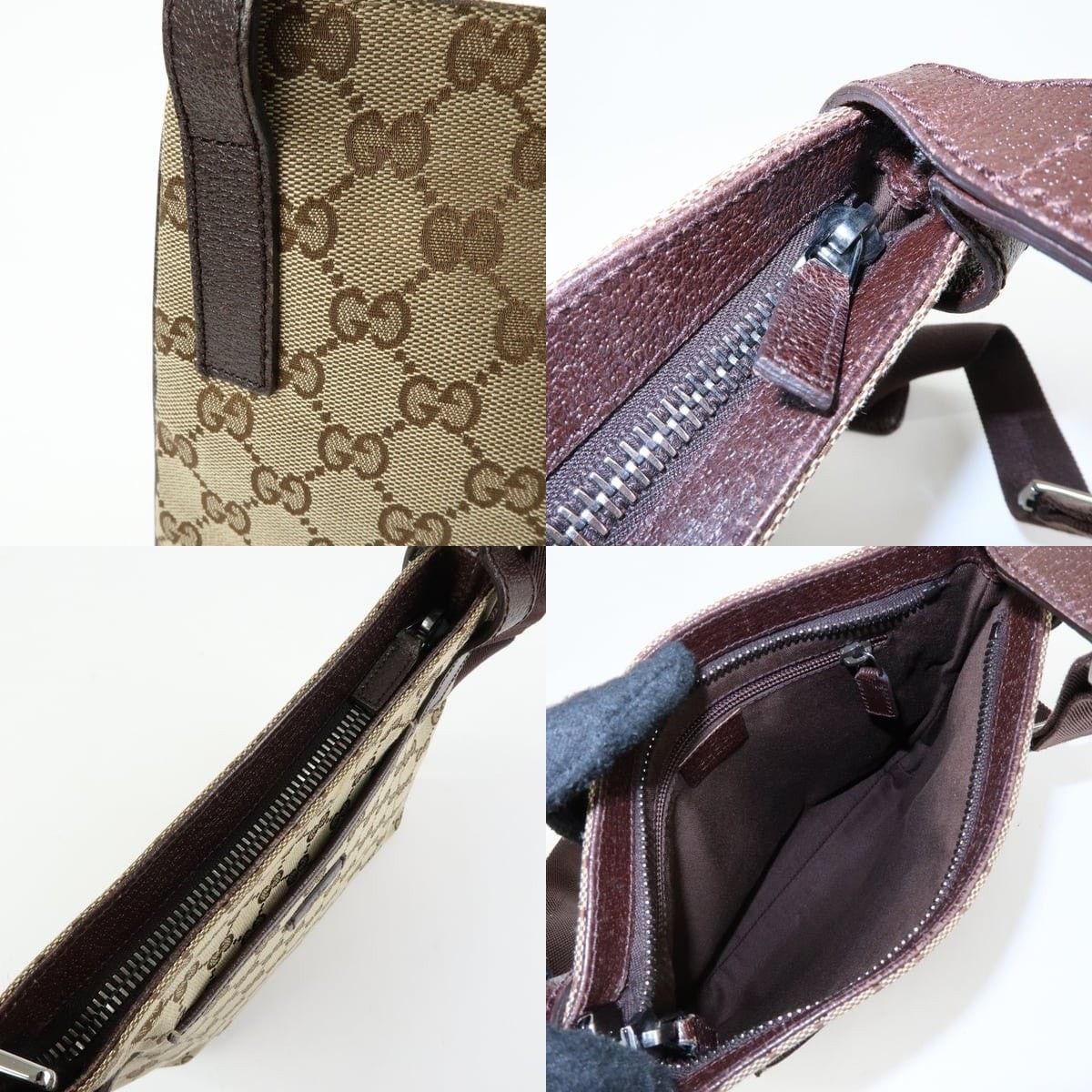 Gucci Gucci GG Supreme Crossbody Bag Beige Size ONE SIZE - 7 Thumbnail
