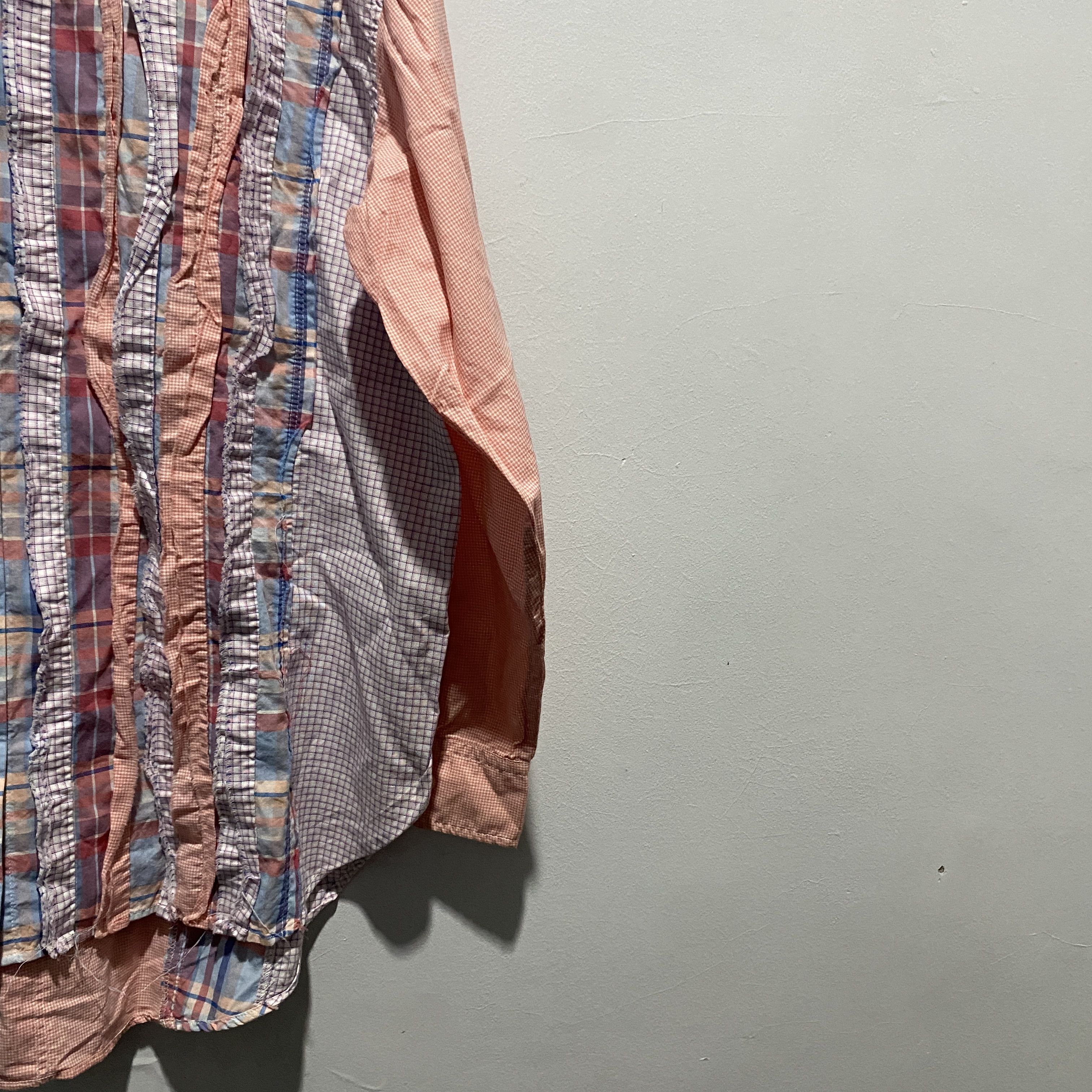 Japanese Brand Niko and... Japan Ribbon Rebuild Patchwork Shirt L Size US L / EU 52-54 / 3 - 2 Thumbnail