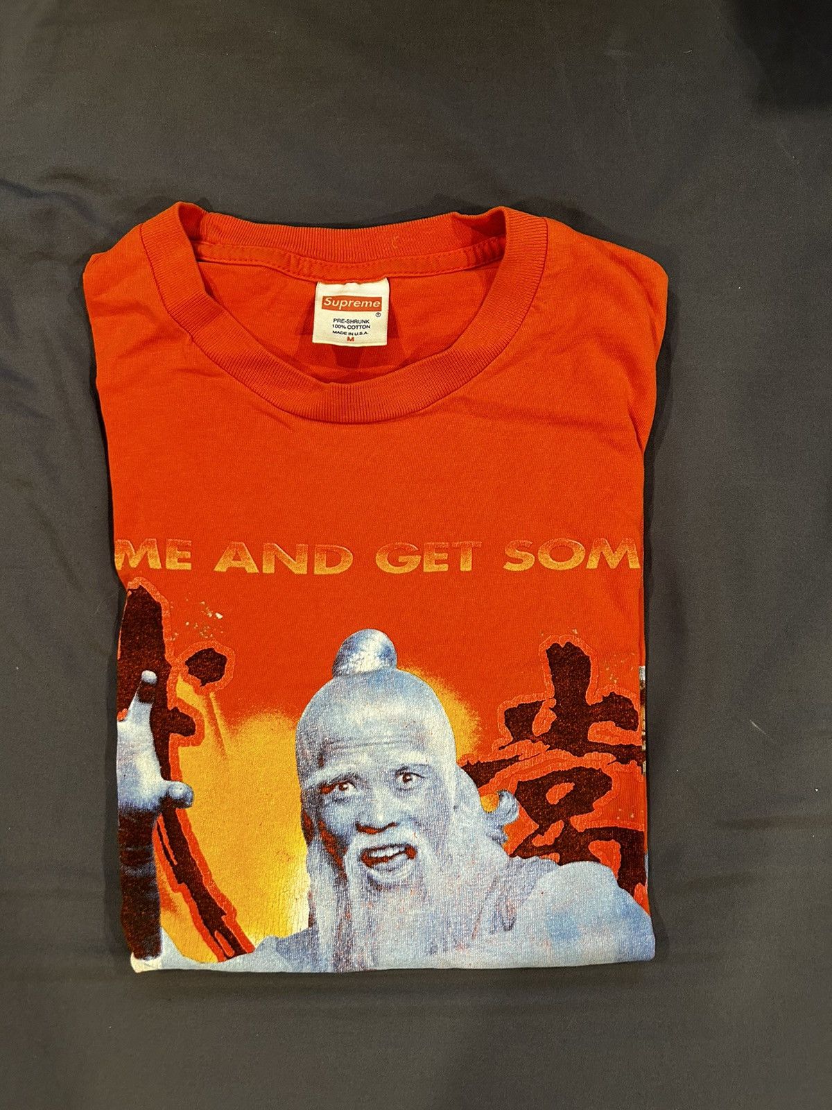 Supreme Supreme 2013 “Come and Get Some!” Tee orange Size US M / EU 48-50 / 2 - 3 Thumbnail