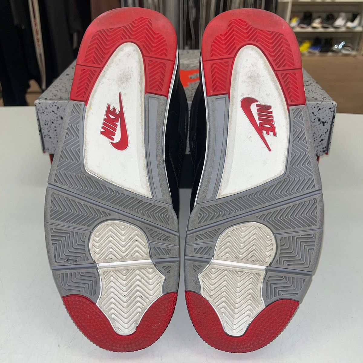 Jordan Brand Size 10 - Air Jordan 4 Retro Bred Reimagined - FV5029-006 Size US 10 / EU 43 - 4 Thumbnail
