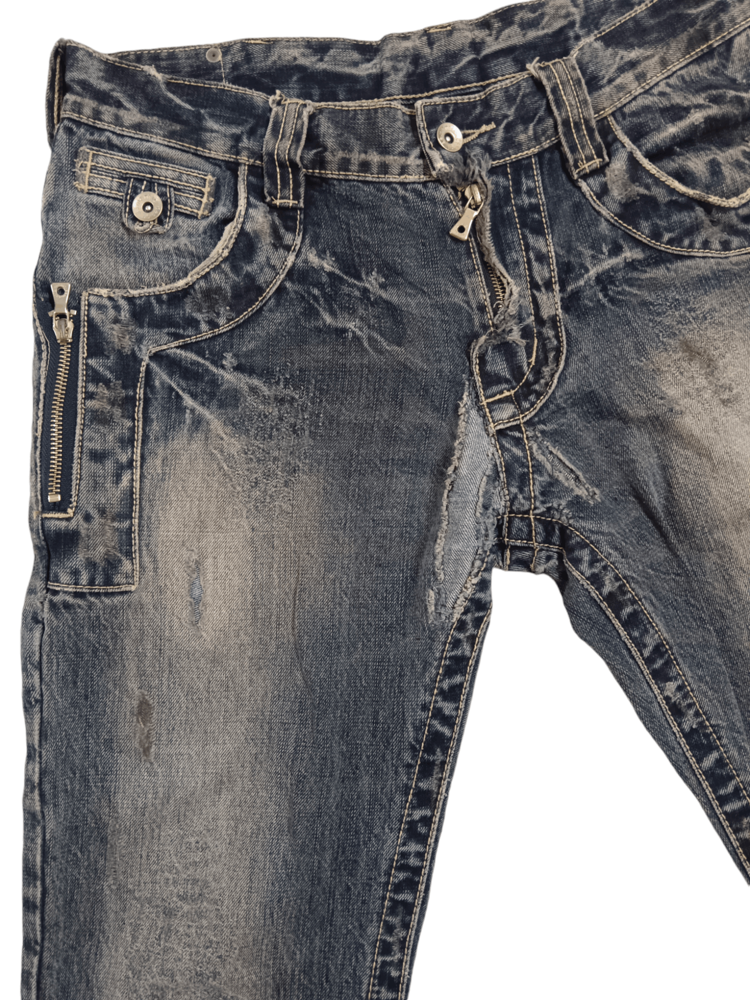 semanticdesign 🔥Semantic Design🔥 Thrasher Distressed Denim Size US 31 - 7 Thumbnail