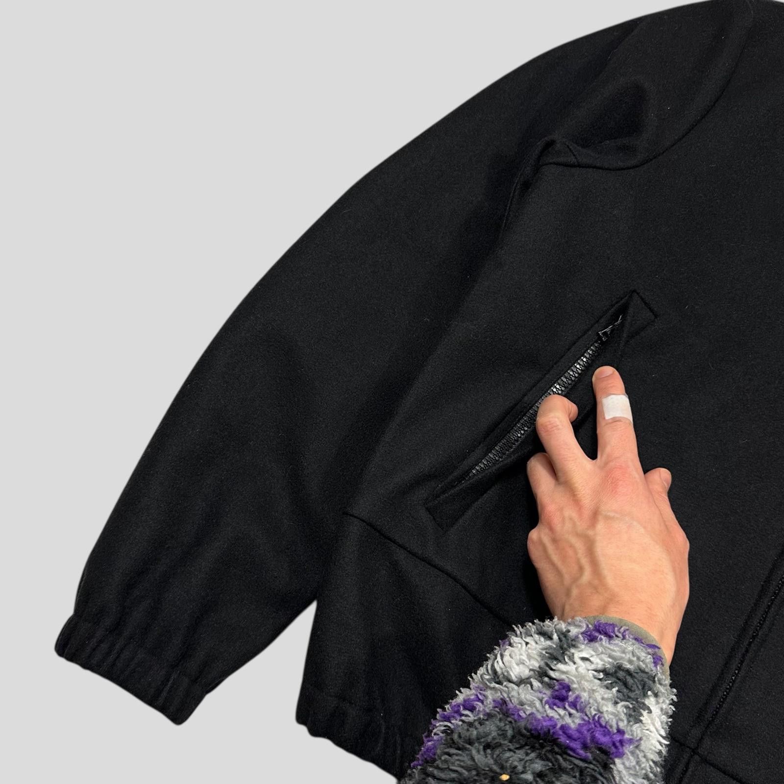 Miu Miu Miu Miu 2008 Wool & Nylon Boxy Bomber Jacket - IT48 (M/L) Size US M / EU 48-50 / 2 - 5 Thumbnail