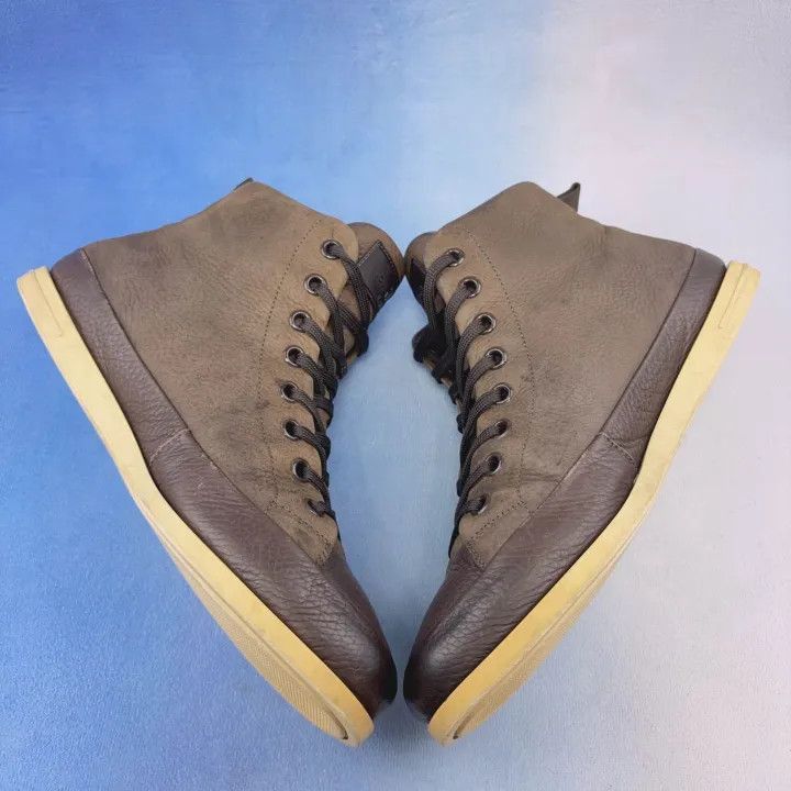 Louis Vuitton Louis Vuitton Brown High-Top Sneakers for Men -2508 Size US 9.5 / EU 42-43 - 6 Thumbnail