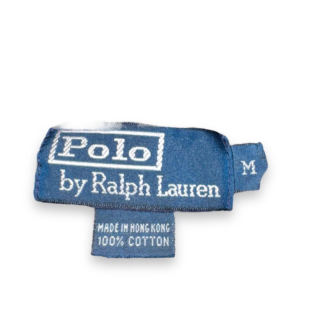 Polo Ralph Lauren Polo Ralph Lauren Navy Striped Terry Cloth Polo Shirt Size M Size US M / EU 48-50 / 2 - 2 Thumbnail