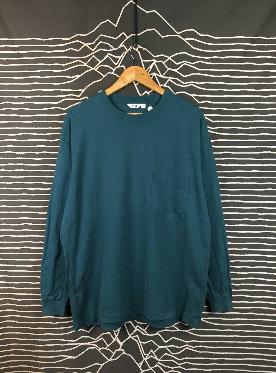 Lemaire × Uniqlo Uniqlo U Lemaire Long Sleeve Heavyweight Pocket Tee Size XL Size US XL / EU 56 / 4 - 2 Thumbnail