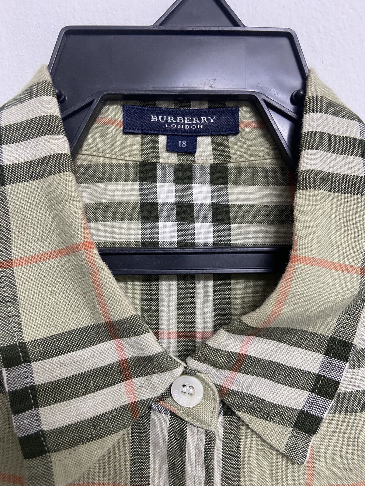 Burberry Burberry London Nova Check Short Sleeve Shirt Size US M / EU 48-50 / 2 - 2 Thumbnail