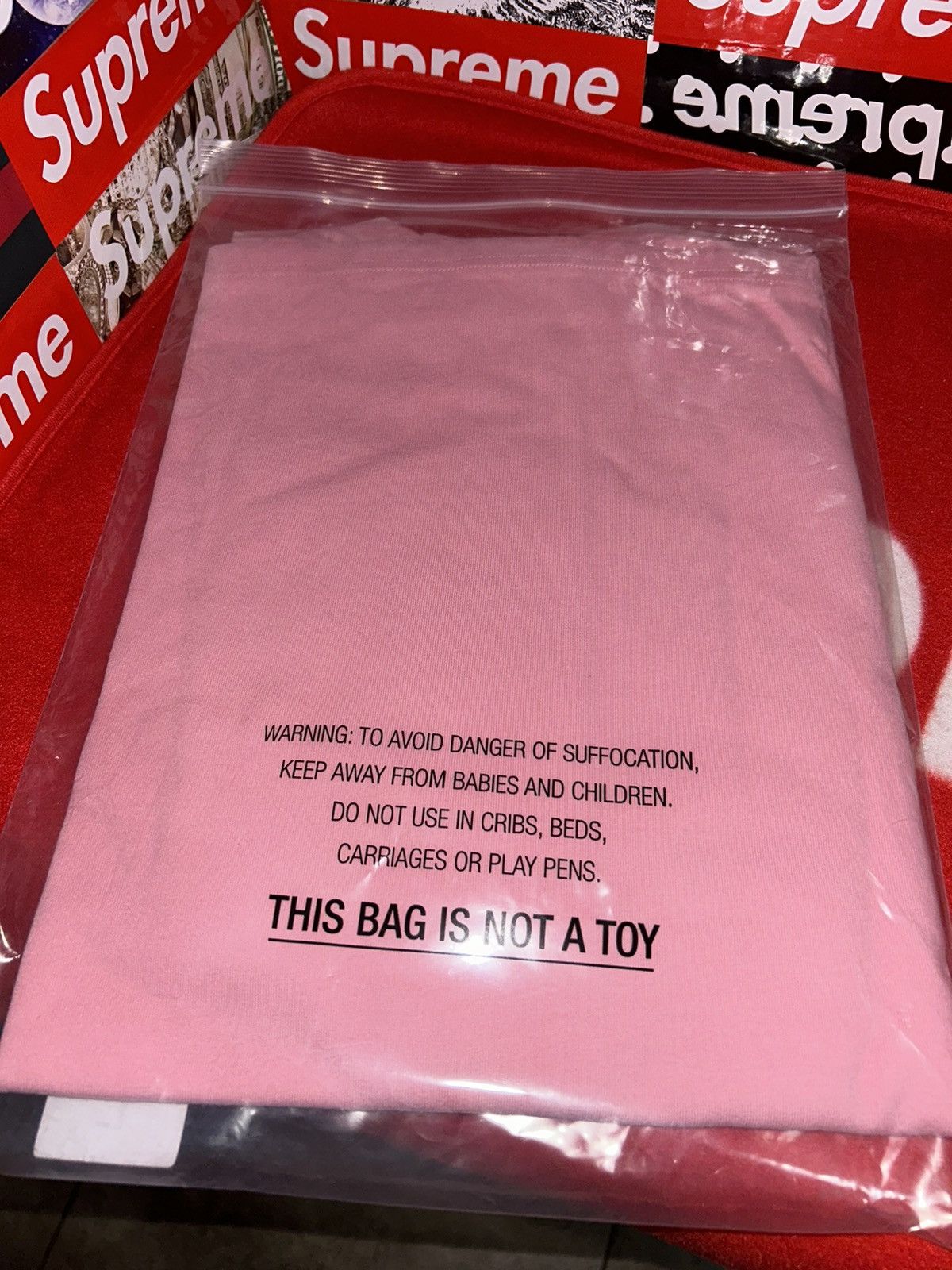 Supreme Supreme Small Box L/S Tee (SS23) Pink size L NEW Size US L / EU 52-54 / 3 - 5 Thumbnail