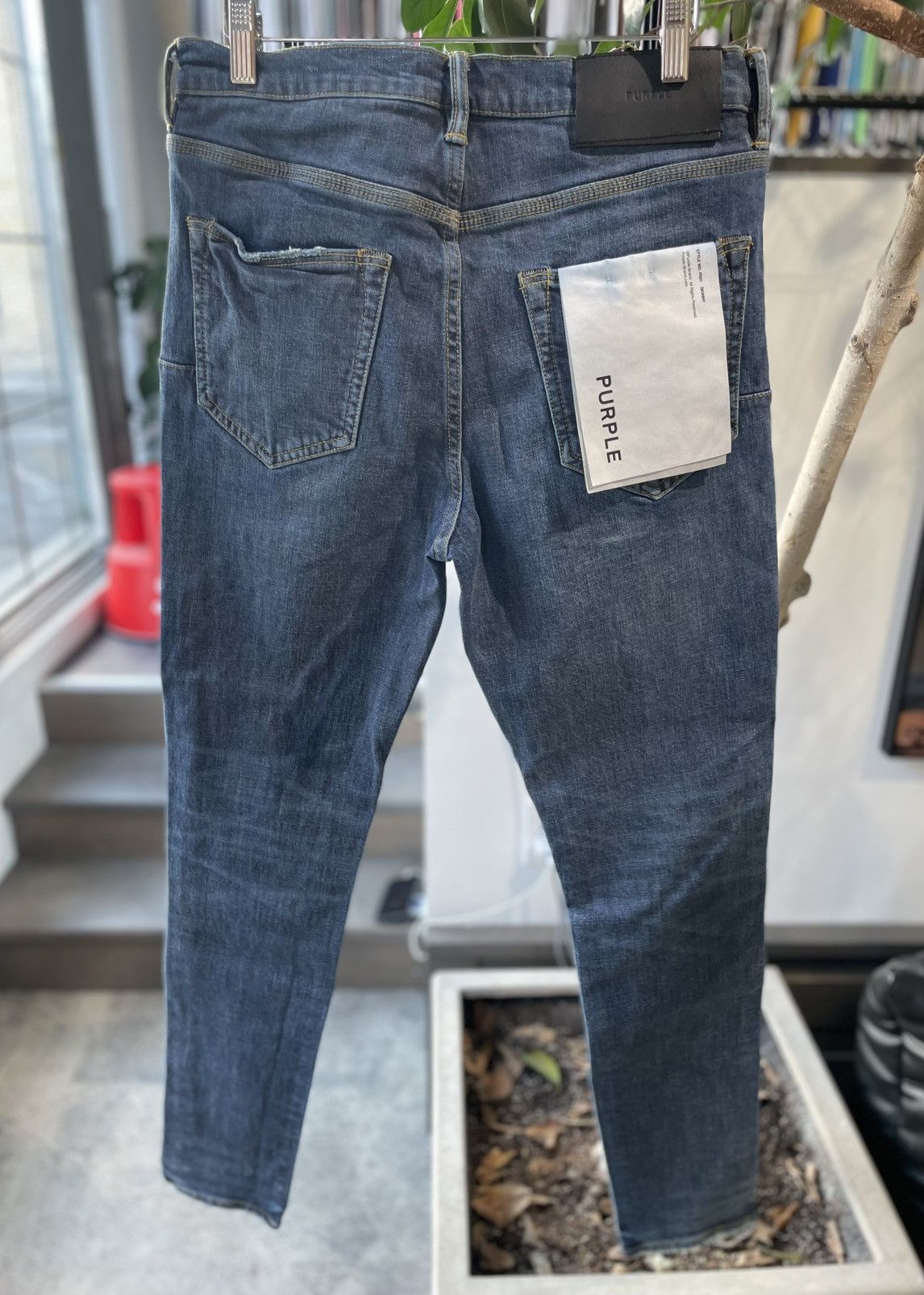 Purple Brand Purple P-001 Skinny Jean Size US 32 / EU 48 - 4 Thumbnail