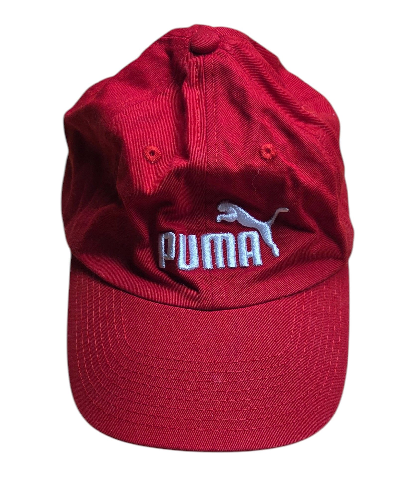 Puma Puma Retro Vintage Style Red Cap Size ONE SIZE - 1 Thumbnail
