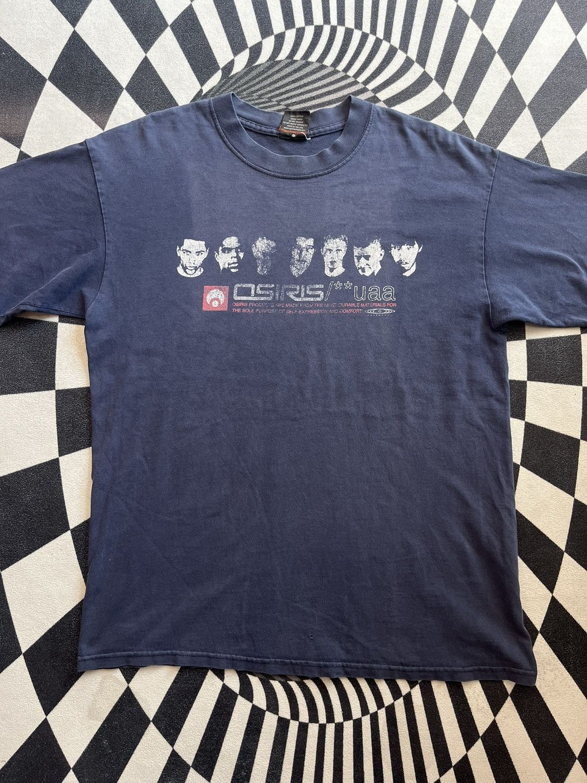 Osiris Vintage OSIRIS/**uaa x 7 Pro Skateboard 90’s T-shirt Size US L / EU 52-54 / 3 - 3 Thumbnail