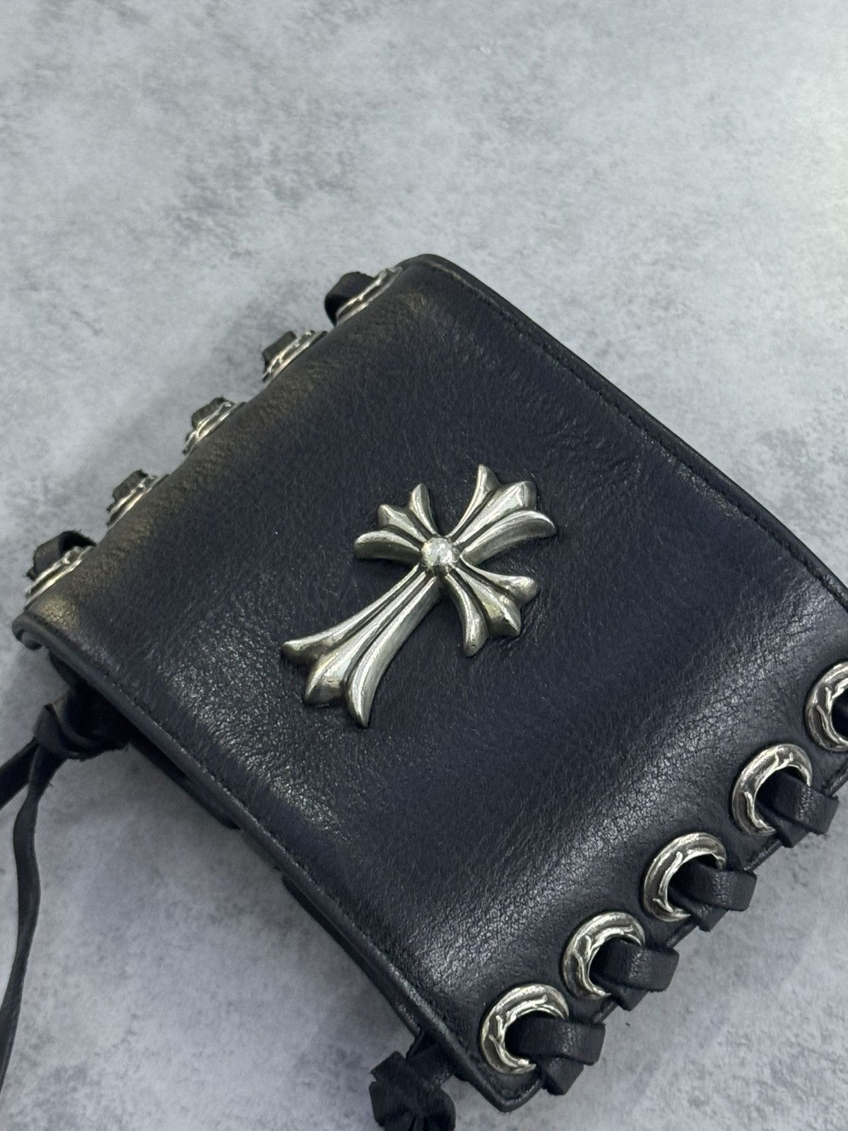 Chrome Hearts Chrome hearts leather bracelet Size ONE SIZE - 2 Thumbnail