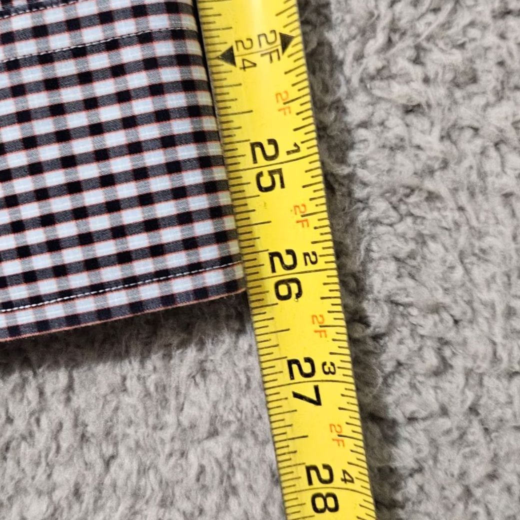 UNTUCKit UNTUCKit Pio Cesare Blue Check Long Sleeve Button Up Shirt Mens 2XL Wrinkle Free Size US XXL / EU 58 / 5 - 8 Thumbnail