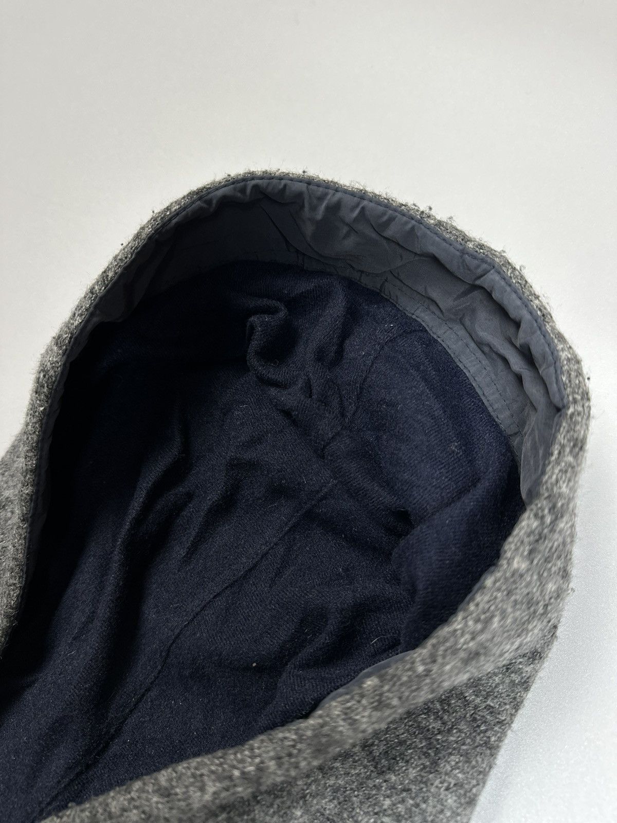 Vintage Gray Fullzip Wool Knitwear Stone Island Size US L / EU 52-54 / 3 - 10 Thumbnail