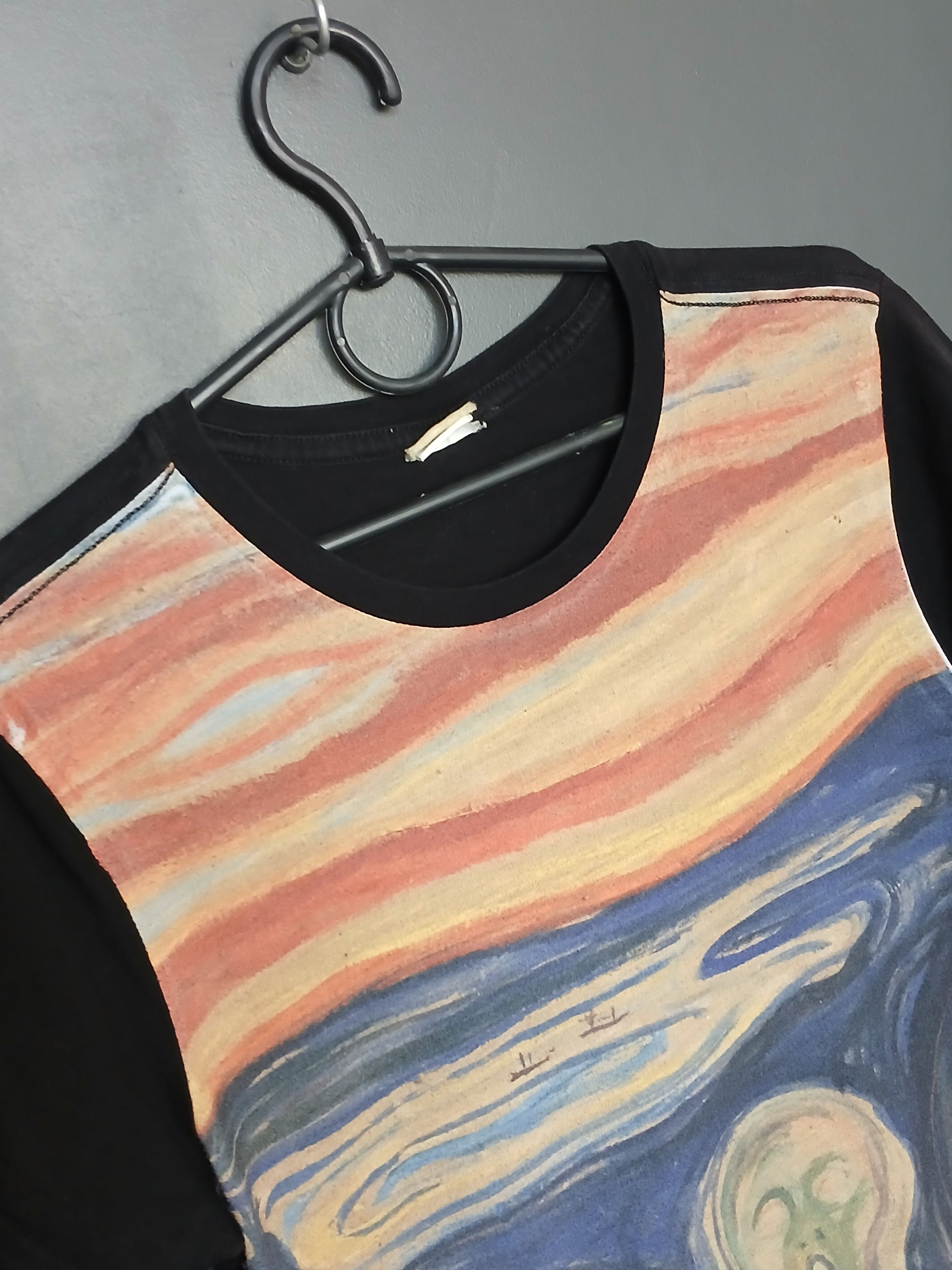 Arts & Science × Vintage Vincent Van Gogh Scream T-Shirt Size US S / EU 44-46 / 1 - 4 Thumbnail