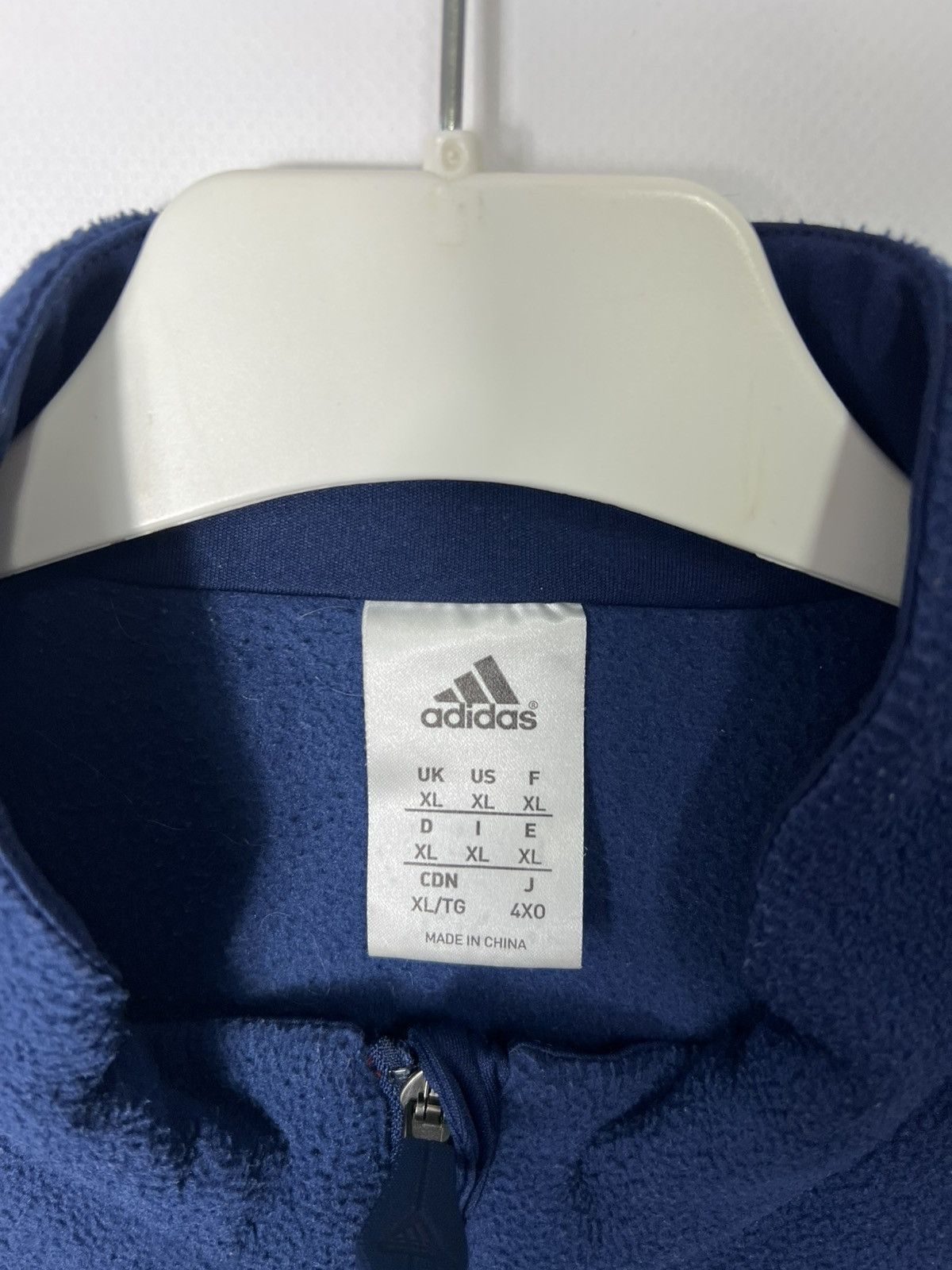 Adidas Vintage Adidas Heart Of Midlothian Football Fleece Jacket Size US XL / EU 56 / 4 - 8 Thumbnail