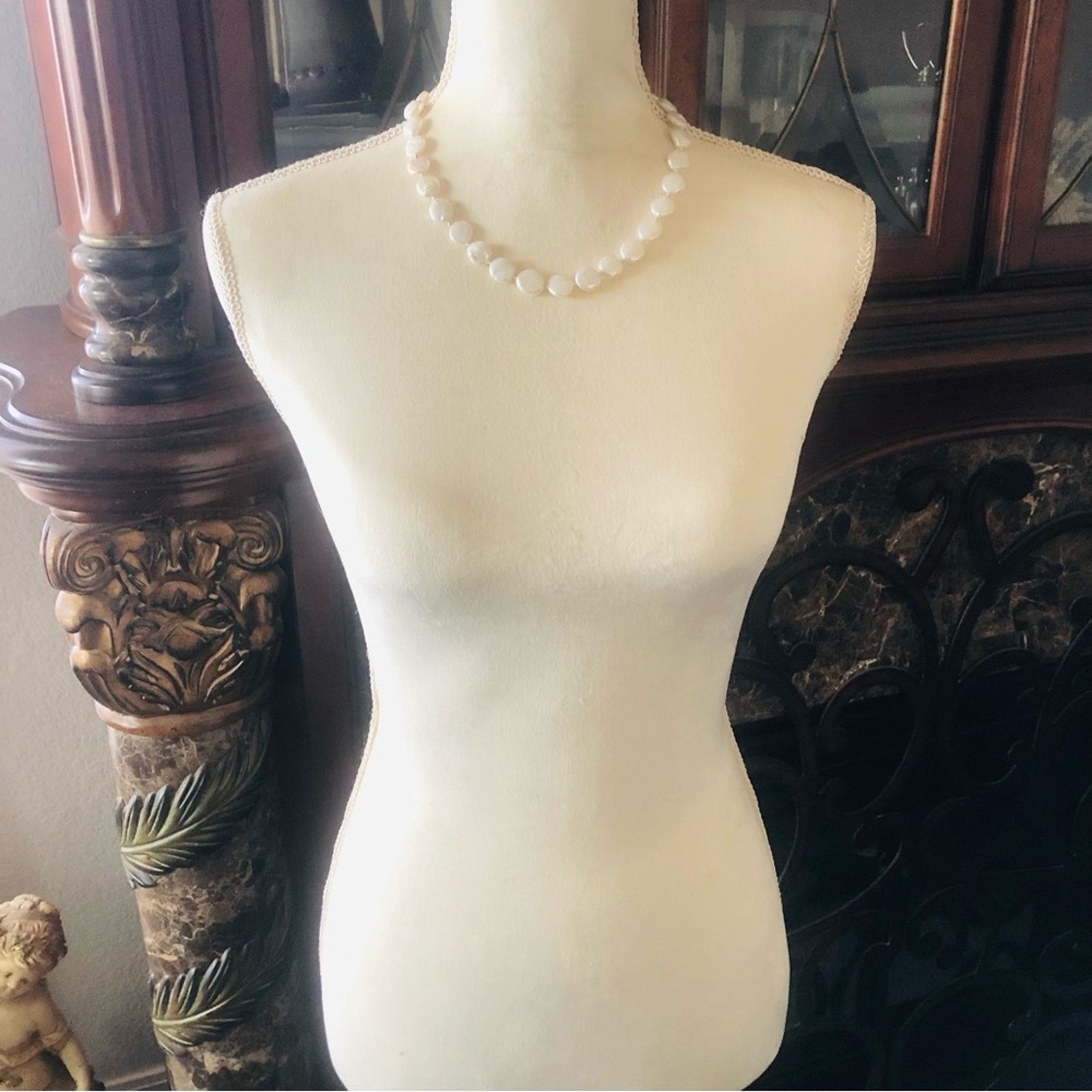 Handmade Handcrafted genuine baroque pearl necklace Size ONE SIZE - 6 Thumbnail