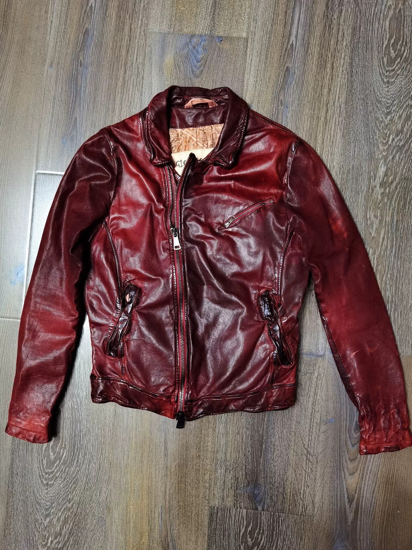 Giorgio Brato Giorgio Brato Vintage Limited Leather Jacket Size US S / EU 44-46 / 1 - 1 Thumbnail