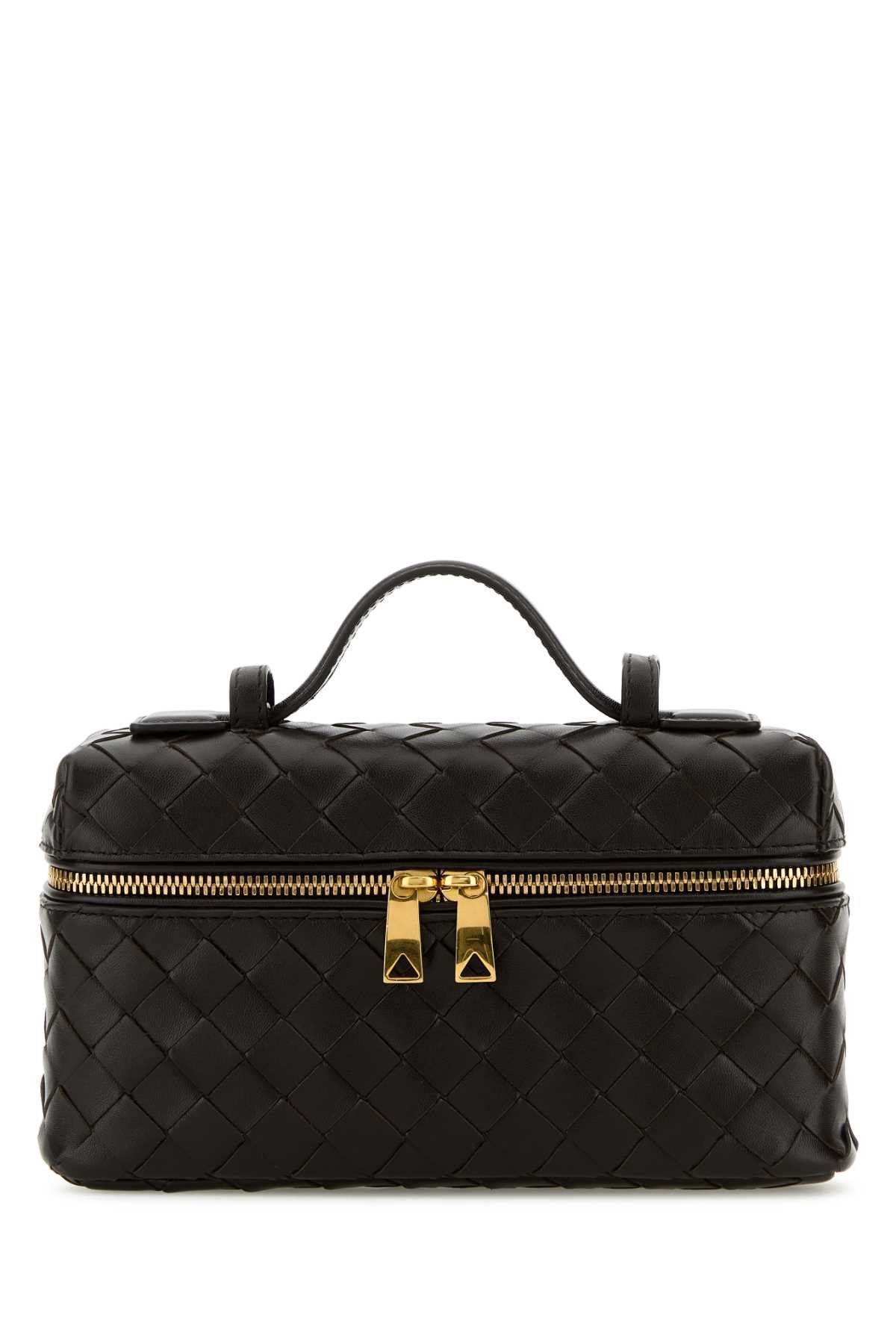 Bottega Veneta Dark Brown Leather Bang Bang Handbag Size ONE SIZE - 1 Thumbnail