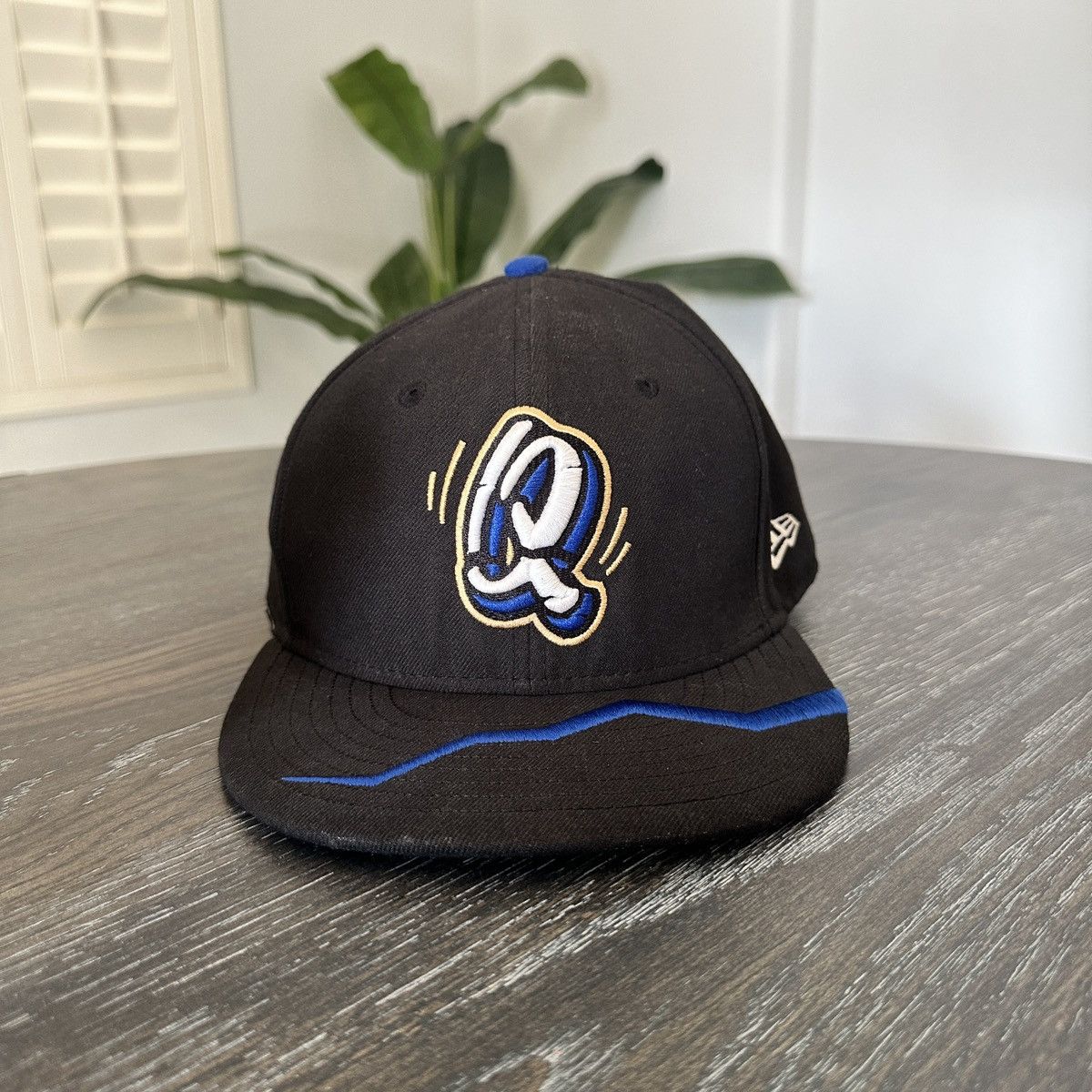 New Era Rancho Cucamonga Quakes Baseball Hat New Era 59Fifty 7 5/8 Size ONE SIZE - 2 Thumbnail