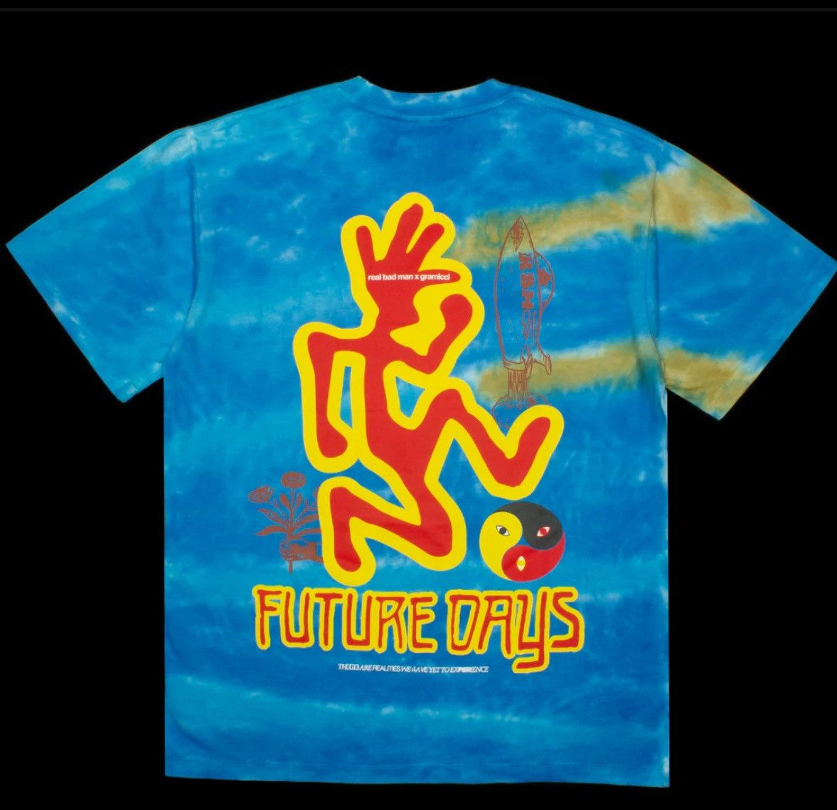 Real Bad Man Real Bad Man Tye Dye Future Days Tee Size US L / EU 52-54 / 3 - 2 Thumbnail
