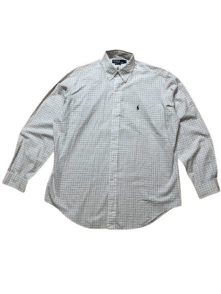 Polo Ralph Lauren Vintage Polo Ralph Lauren 100% Cotton Button Up Shirt Size L Size US L / EU 52-54 / 3 - 1 Thumbnail