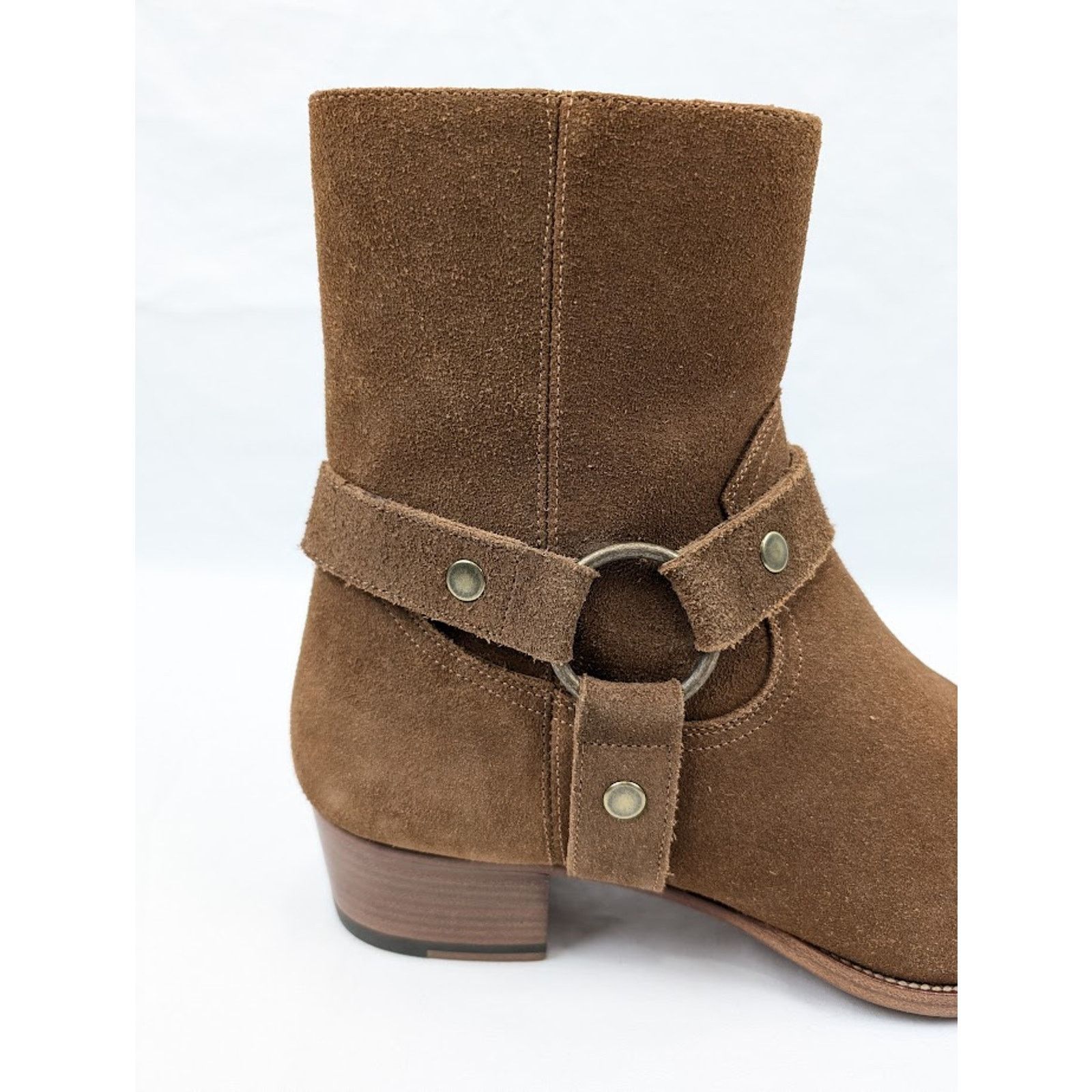 Saint Laurent Paris o1rshd1 Q:2 / Wyatt 40 Harness Boots in Camar 41.5 Size US 8.5 / EU 41-42 - 5 Thumbnail