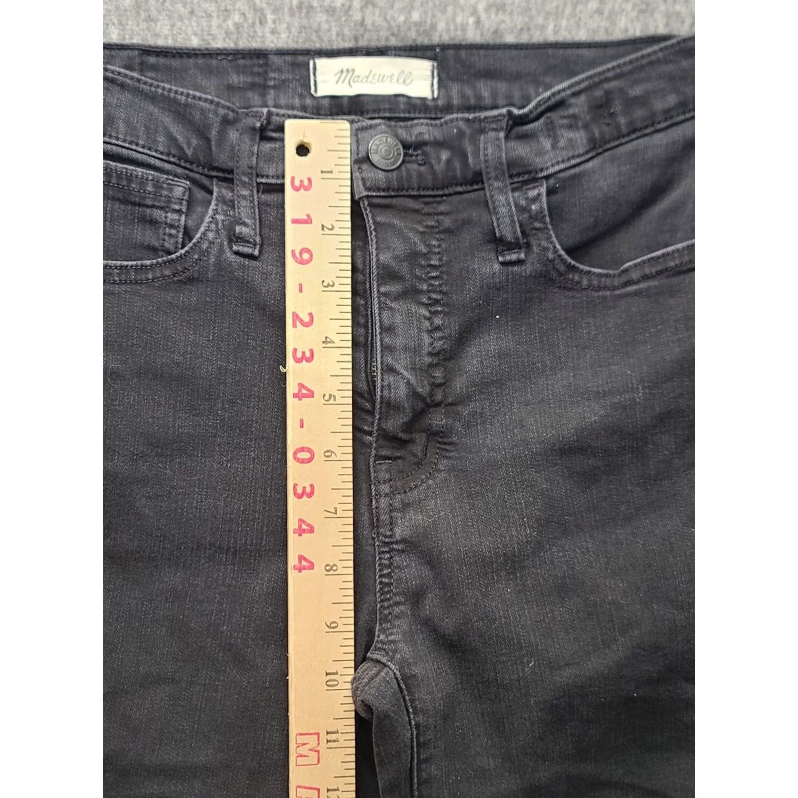 Madewell Madewell Roadtripper Jeans Womens T27x30 Regular High Rise Stretch Black Size 27" / US 4 / IT 40 - 5 Thumbnail