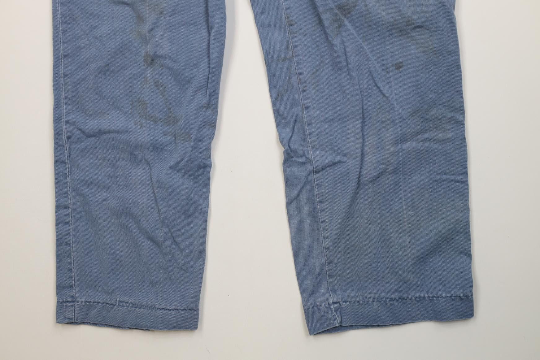 Vintage Vintage 80s Streetwear Wide Leg Workwear Mechanic Pants USA Size US 34 / EU 50 - 4 Thumbnail