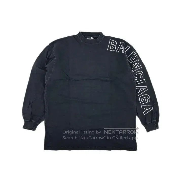 Balenciaga Balenciaga Logo Long Sleeve Sweatshirt for Men. Size US L / EU 52-54 / 3 - 2 Thumbnail