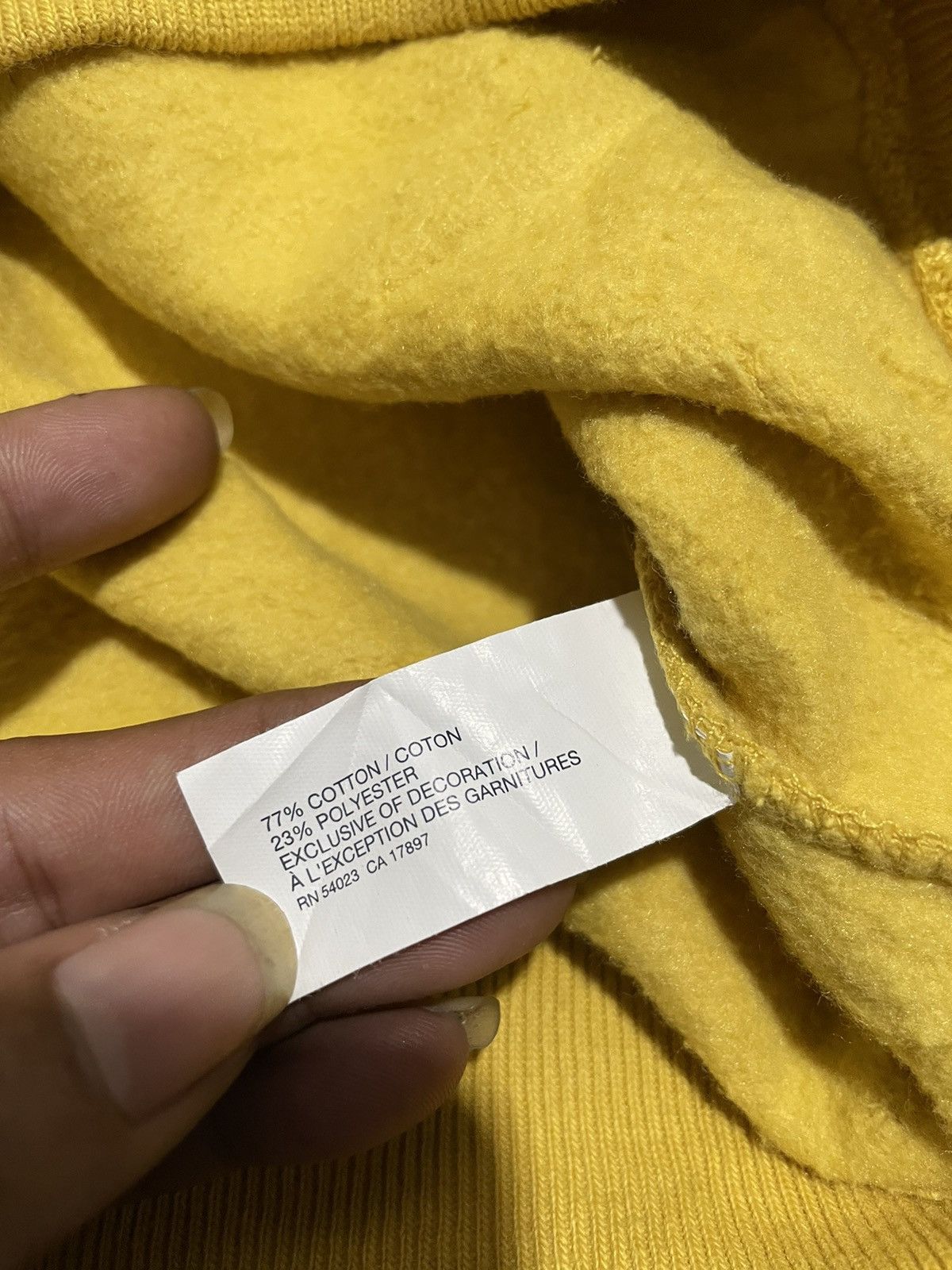 Gap × Japanese Brand RARE Item Gap Hoodie Yellow S to M fit L Size US S / EU 44-46 / 1 - 4 Thumbnail