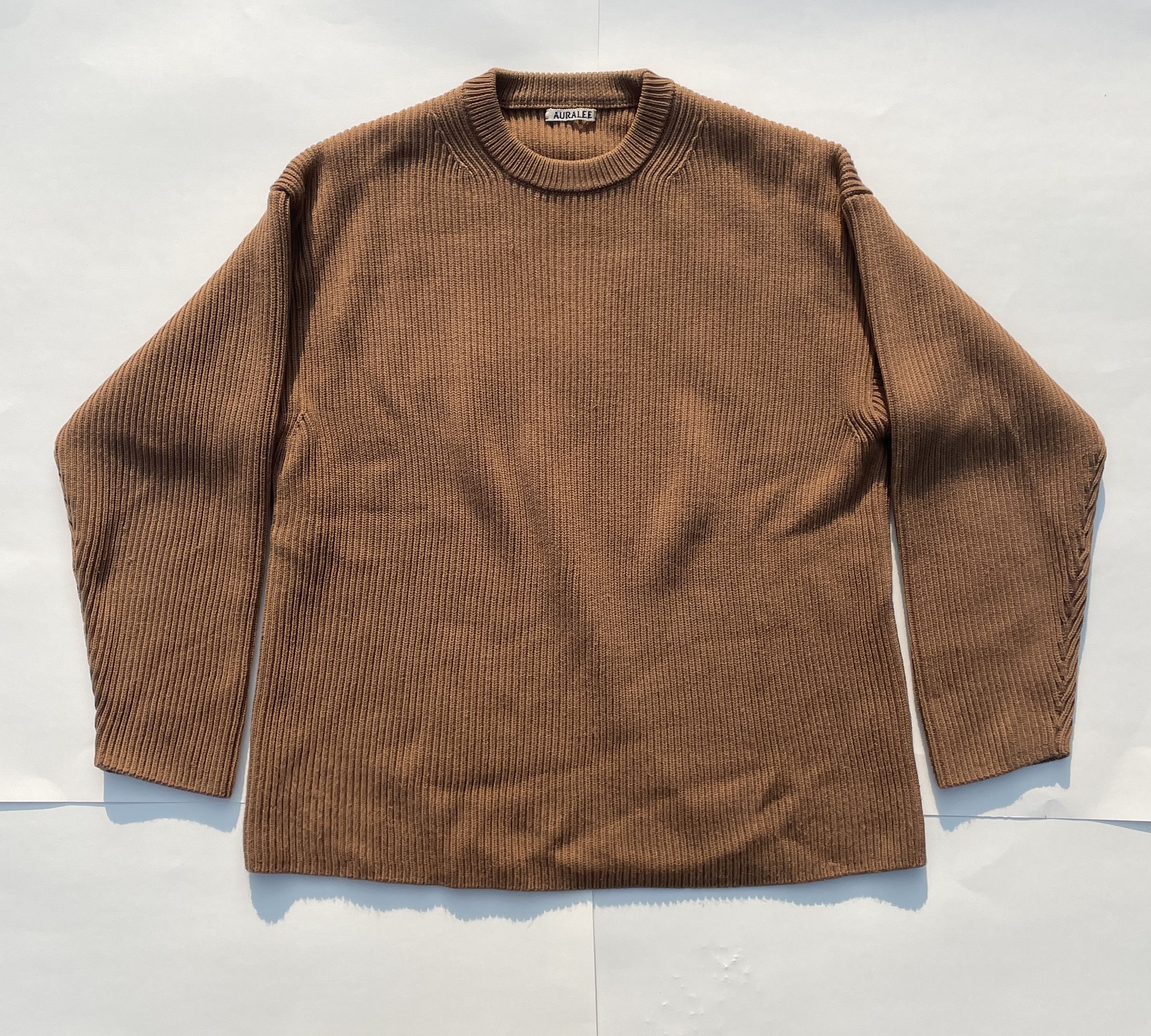 Auralee Shaggy Knit Cardigan | Grailed