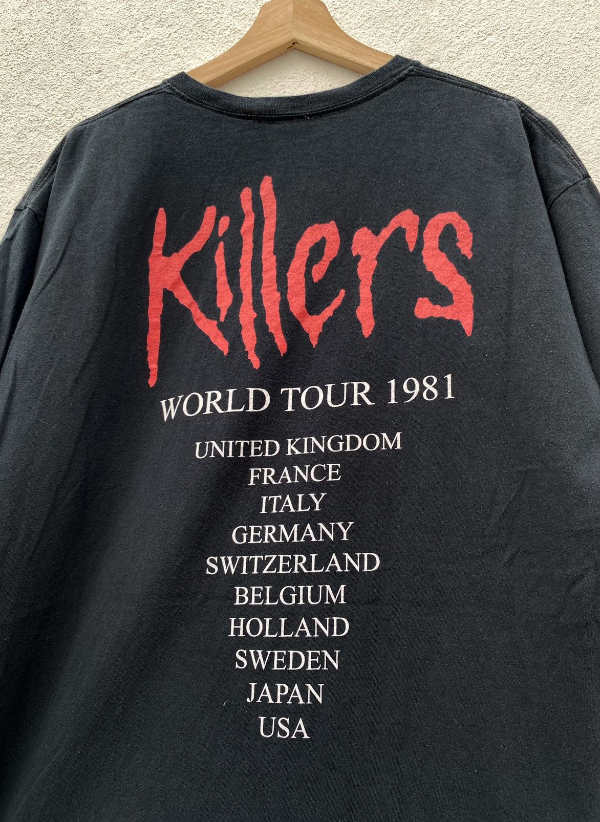 Band Tees × Iron Maiden × Vintage Vintage Iron Maiden Killers © 2002 Size US XL / EU 56 / 4 - 7 Thumbnail